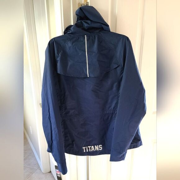 NFL Team Apparel Tennessee Titans Women's Windbreaker Jacket XXL NWT - Picture 2 of 8